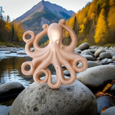 Terracotta Clay Pottery Sicily Octopus