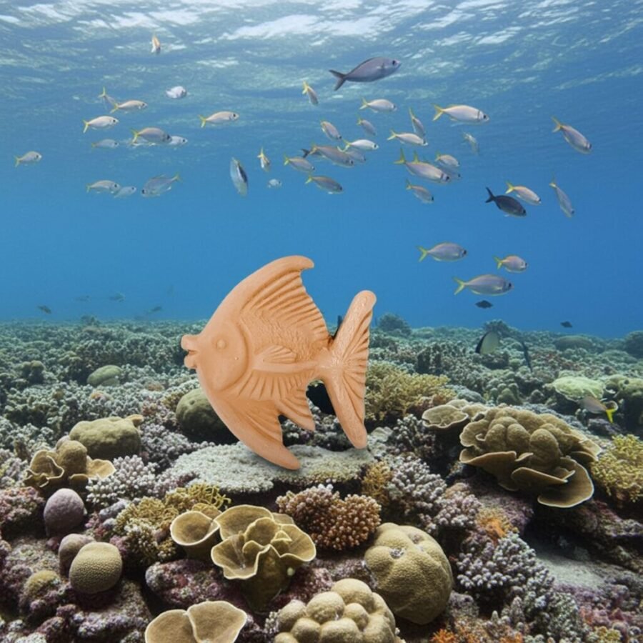 Terracotta Clay Pottery Sicilian Fish