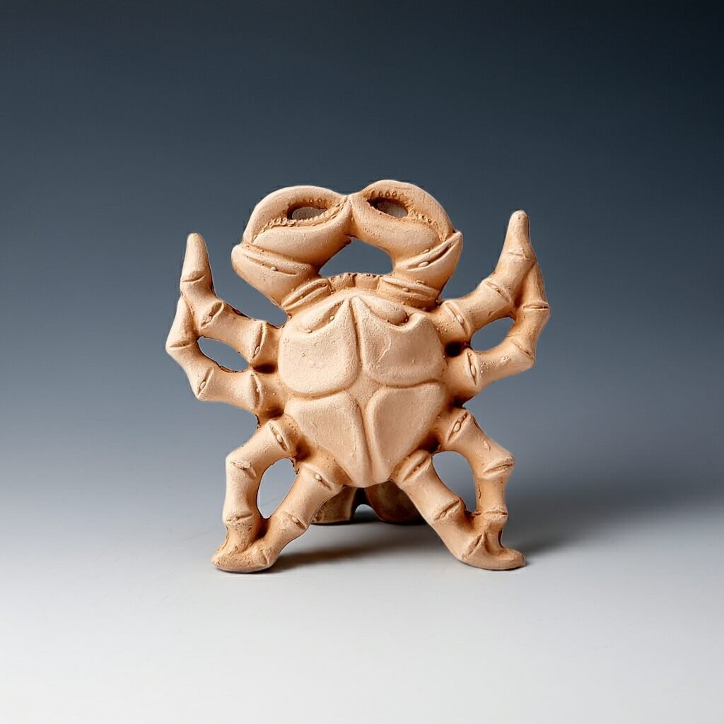 Terracotta Clay Pottery Sicily Crab - Image 2