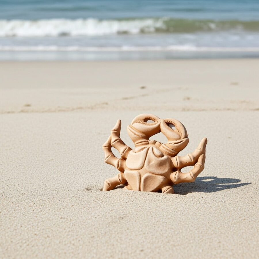 Terracotta Clay Pottery Sicily Crab - Image 4