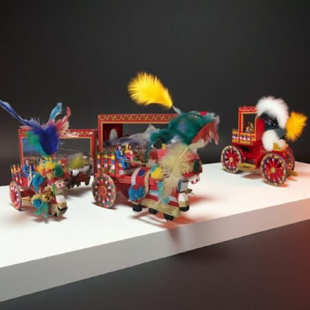 a SOUVENIRS, Carretto Siciliano, Sicilian carts, wood made, Sicily