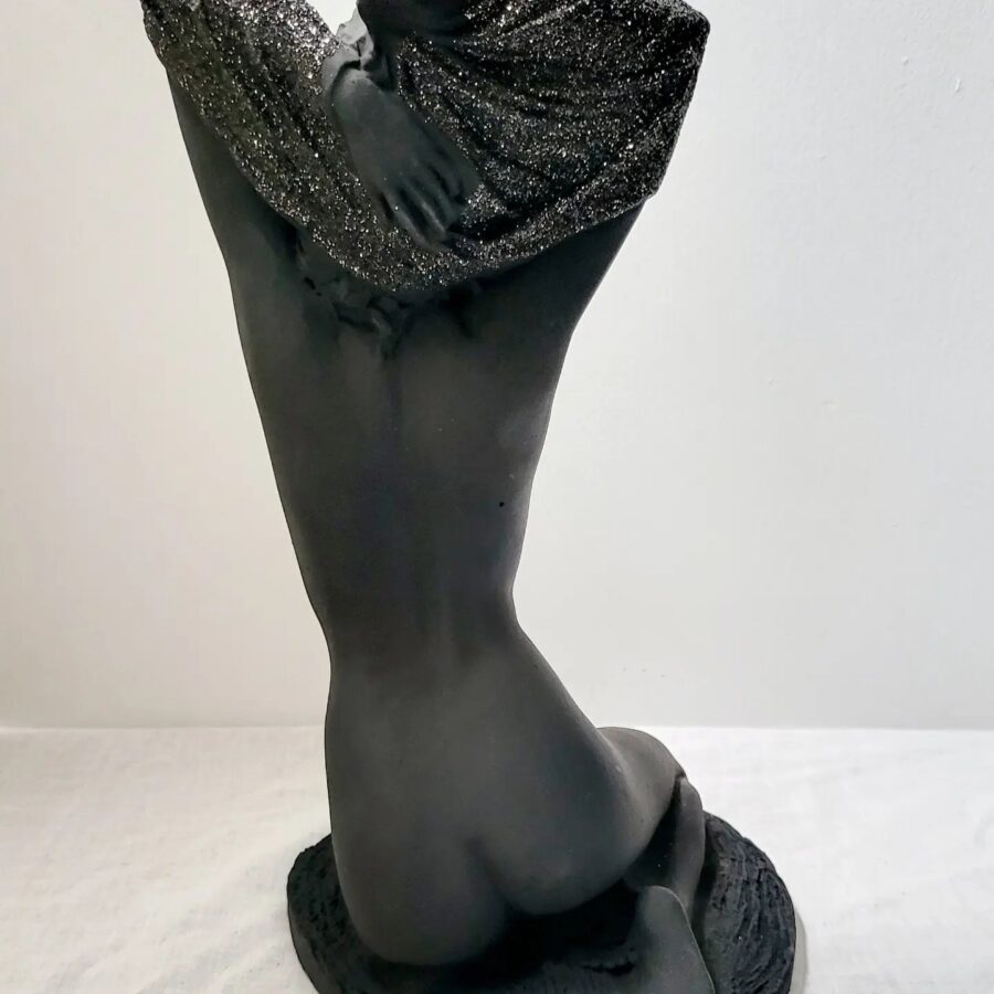 Lava Statues Volcano Etna Sicily Naked Woman - Image 3