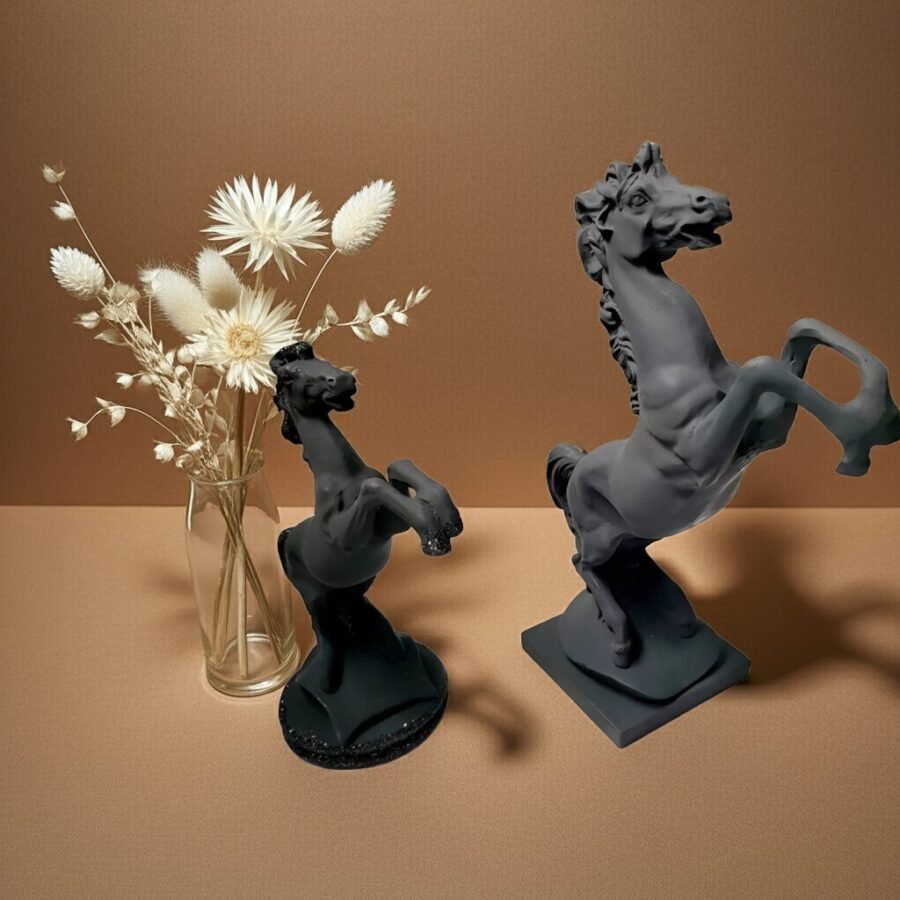 Lava Statues Volcano Etna Sicily Horse