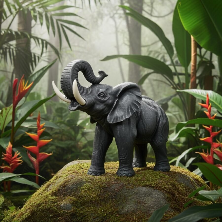 Lava Statues Volcano Etna Sicily Elephant - Image 6