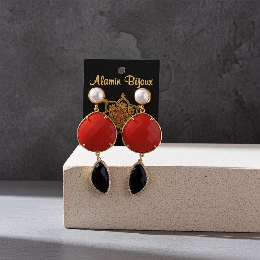 Dolce Vita Earrings made in Sicily,  handmade, gift - Image 4