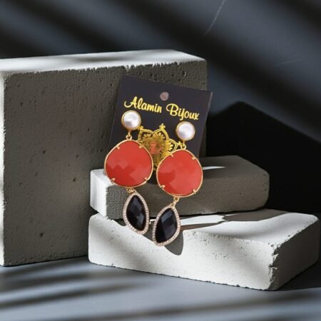 Alternative view of Dolce Vita Earrings made in Sicily,  handmade, gift