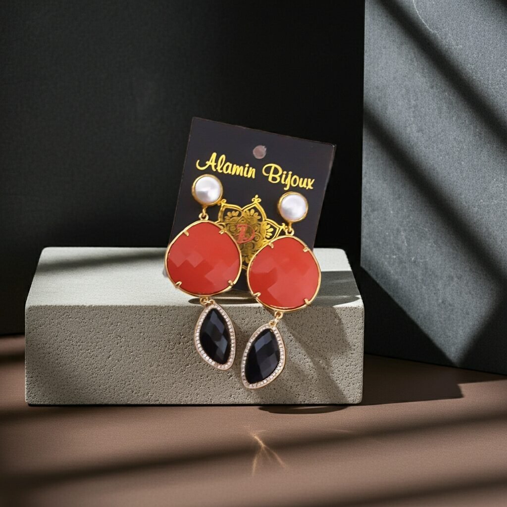 Dolce Vita Earrings made in Sicily,  handmade, gift - Image 3