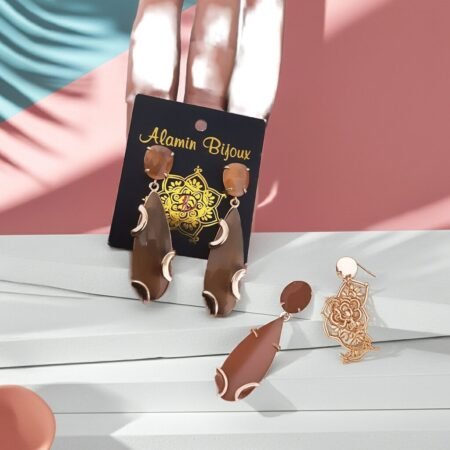 Alternative view of Dolce Vita Earrings made in Sicily,  handmade, gift
