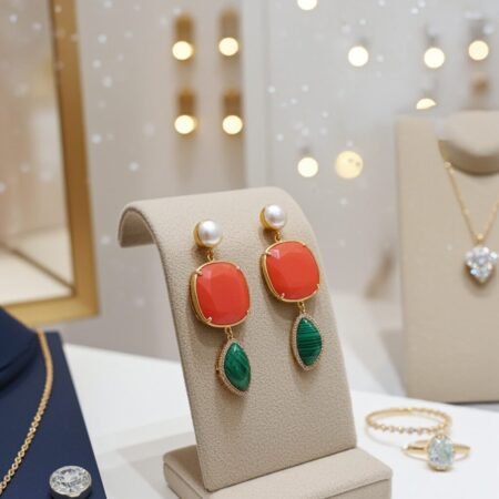 Alternative view of Dolce Vita Earrings made in Sicily,  handmade, gift