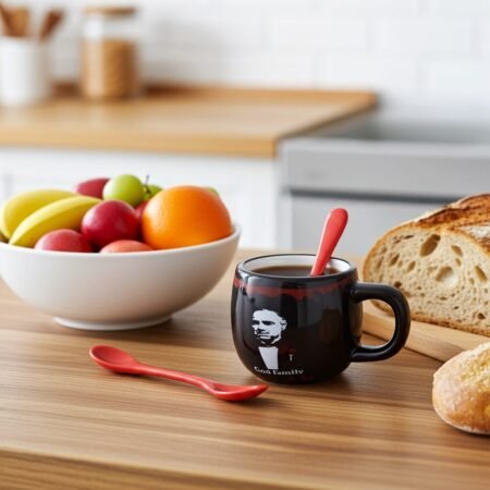 Alternative view of The Godfather coffee cup, Sicily, gift.