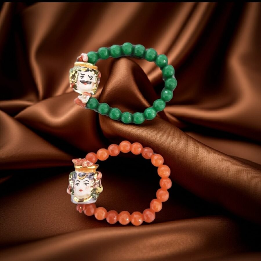 Sicilian Bracelet testa di caltagirone, gift, Sicily - Image 2
