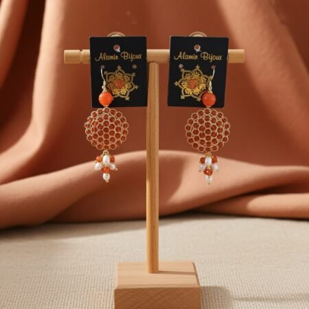 Alternative view of Dolce Vita Earrings made in Sicily,  handmade, gift