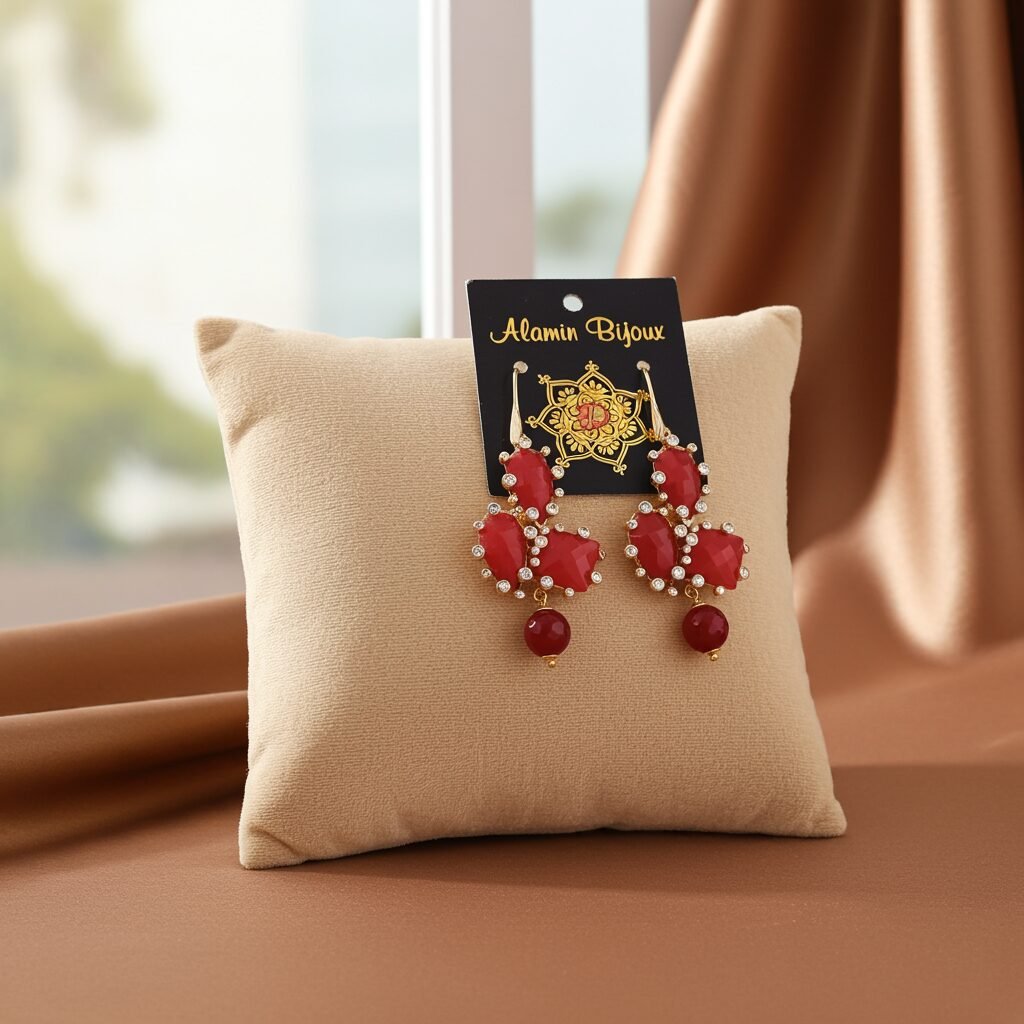 Dolce Vita Earrings made in Sicily,  handmade, gift - Image 2