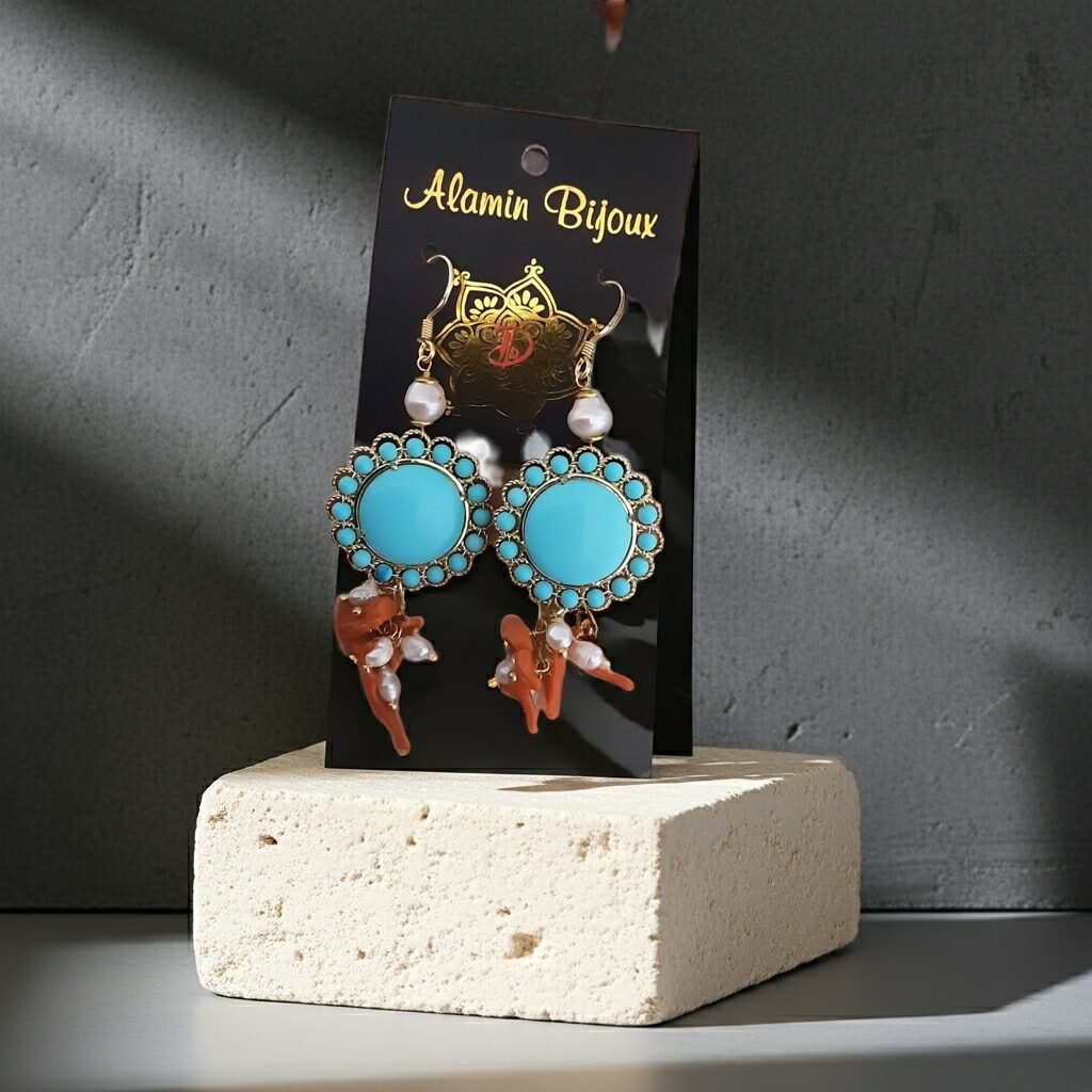 Dolce Vita Earrings made in Sicily,  handmade, gift