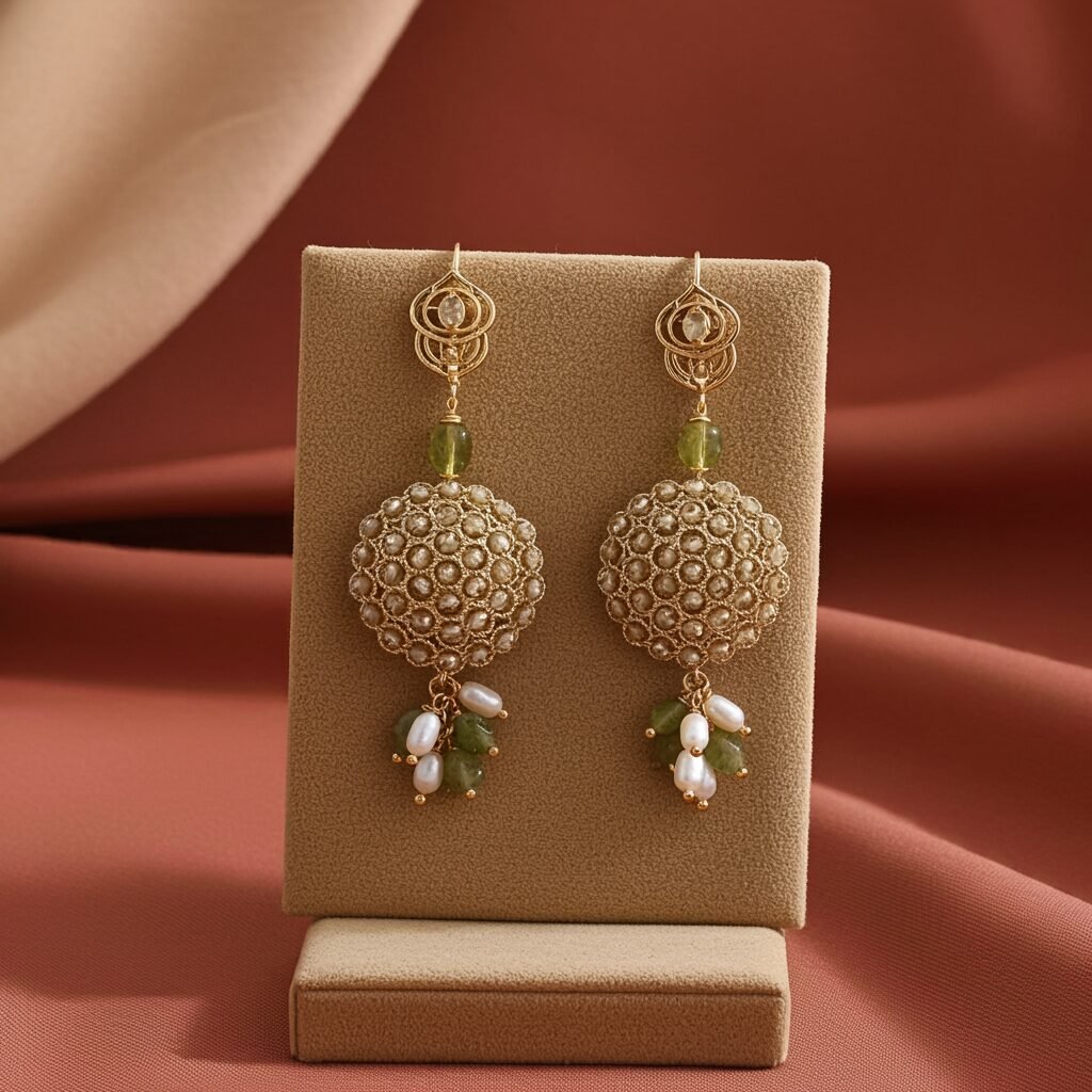 Dolce Vita Earrings made in Sicily,  handmade, gift - Image 4