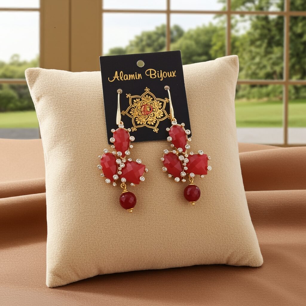 Dolce Vita Earrings made in Sicily,  handmade, gift - Image 3
