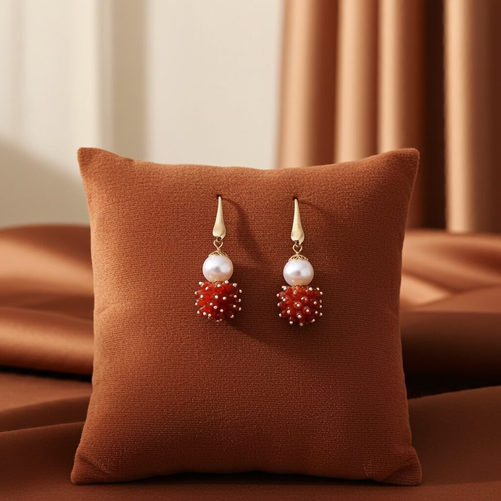 Dolce Vita Earrings made in Sicily,  handmade, gift - Image 3