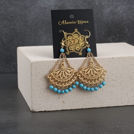 Alternative view of Dolce Vita Earrings made in Sicily,  handmade, gift
