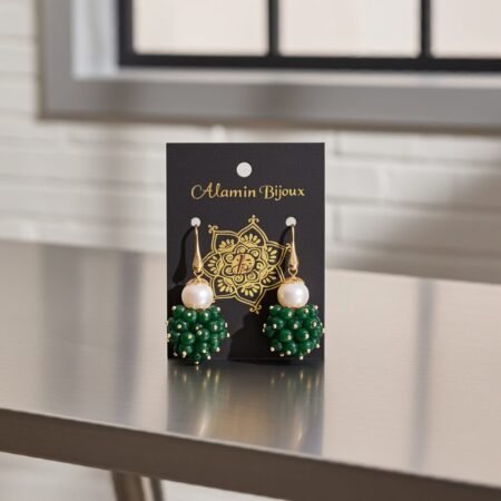 Alternative view of Dolce Vita Earrings made in Sicily,  handmade, gift