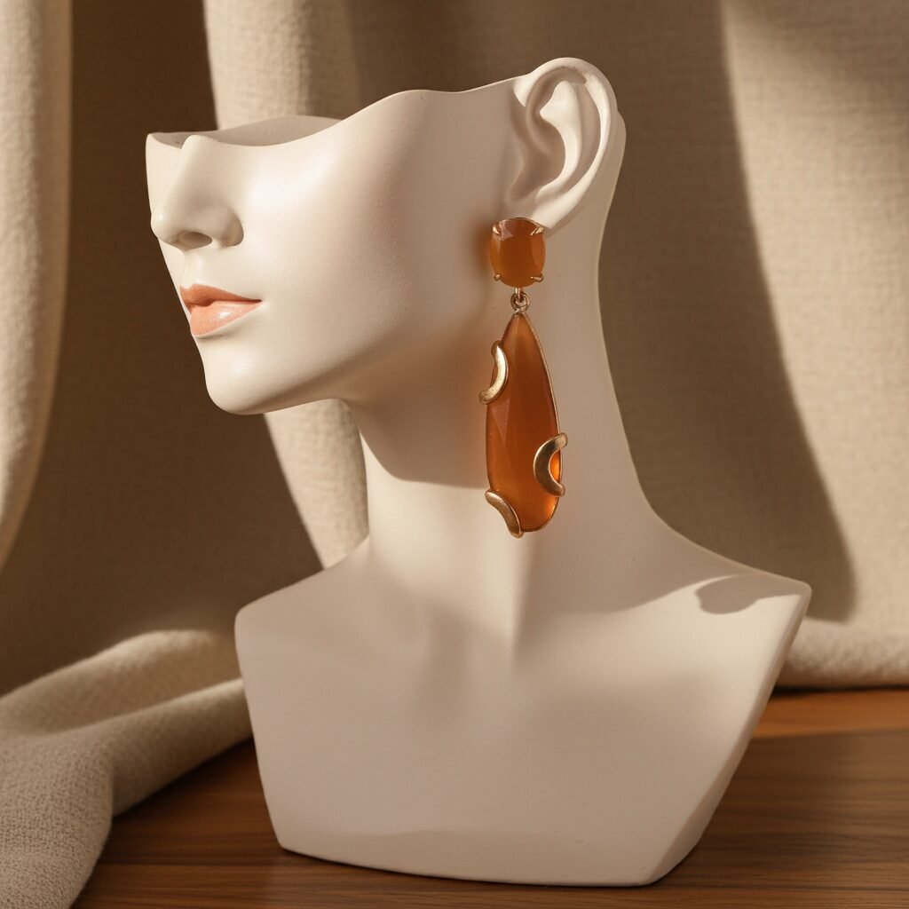 Dolce Vita Earrings made in Sicily,  handmade, gift - Image 4