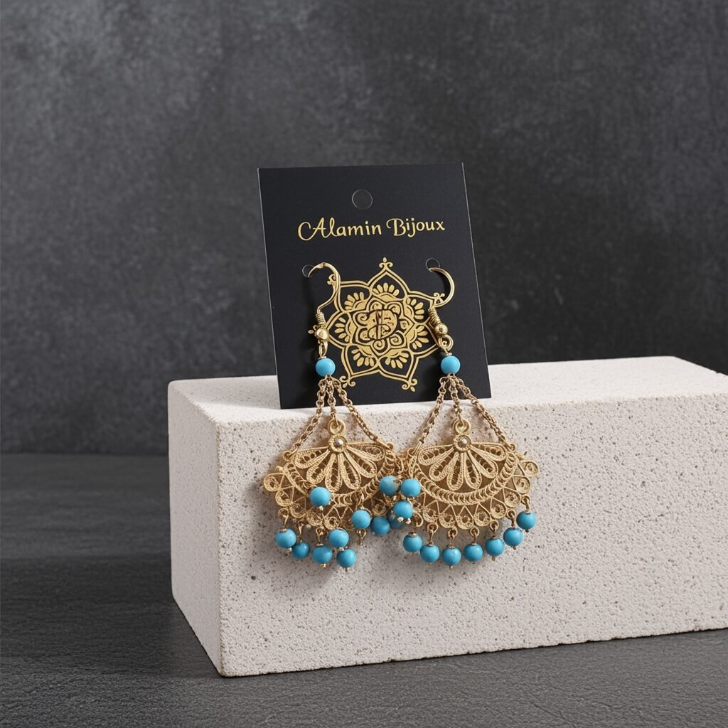 Dolce Vita Earrings made in Sicily,  handmade, gift - Image 3