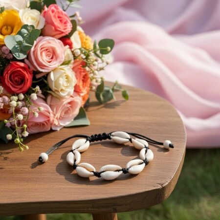 Shell Shape Beads Bracelet Adjustable Braided Bracelet Boho Style Summer Beach Clothing Jewelry Decor Valentine's Day Gift