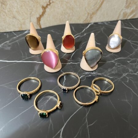 Cat's Eye Stone, different colour, ADJUSTABLE RINGS, Natural Gemstone Rings, vintage rings, Handmade Rings, Artisan Jewelry, Rings for women, gift, made  in Sicily (italy).