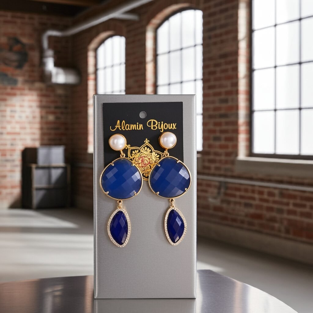 Dolce Vita Earrings made in Sicily,  handmade, gift - Image 4