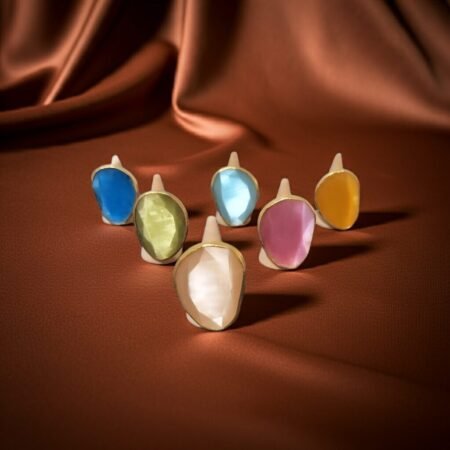 Natural Cat's Eye, Different colours, ADJUSTABLE RINGS, Natural Gemstone Rings, vintage rings, Handmade Rings, Artisan Jewelry, Rings for women, gift, made in Sicily (italy).
